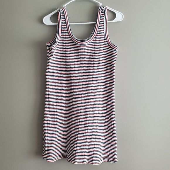 American Eagle Knit Ribbed Tank Dress Size Size Small - Picture 3 of 6